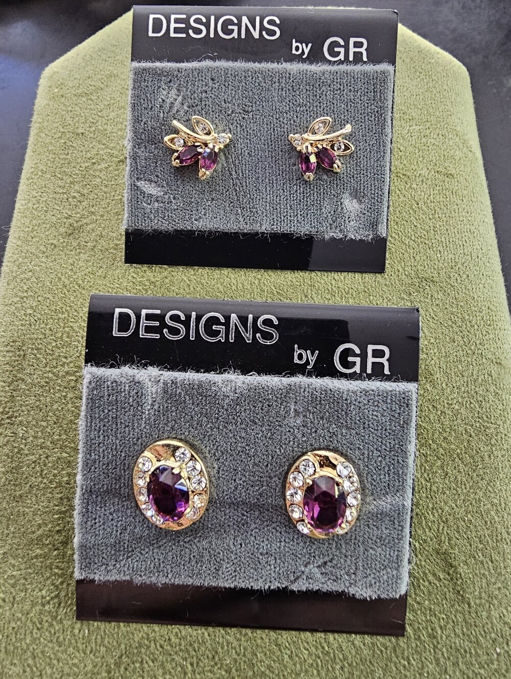 Vintage Gold Plated Earrings
